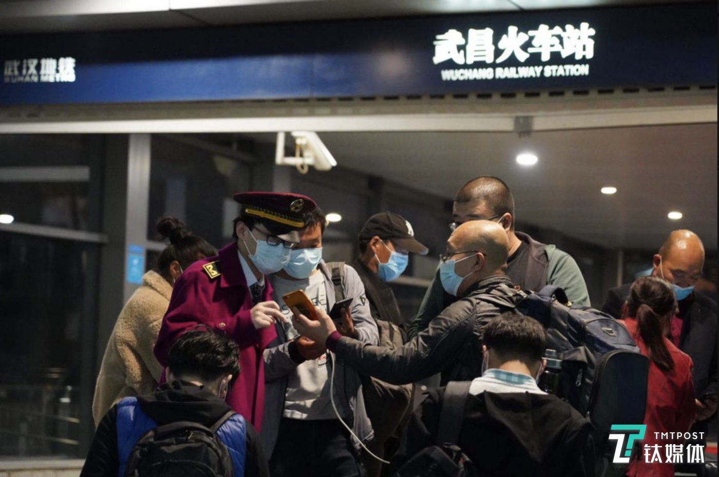 離漢通道開啟后的武昌火車站